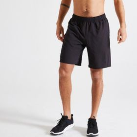 Decathlon Domyos 120 Fitness Kardiyo Erkek Siyah Spor Şortu