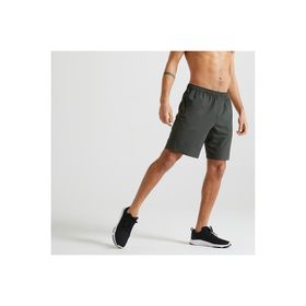 Decathlon Domyos 120 Fitness Kardiyo Koyu Yeşil Erkek Spor Şortu
