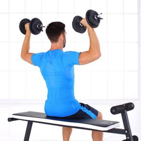 Decathlon Domyos 20 kg Kas Geliştirme Dambıl Seti