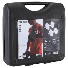 Decathlon Domyos 20 kg Kas Geliştirme Dambıl Seti