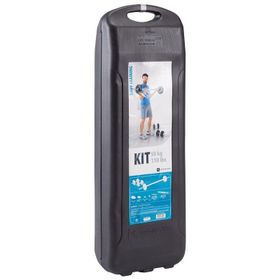 Decathlon Domyos 50 kg Kas Geliştirme Halter Ve Dambıl Seti