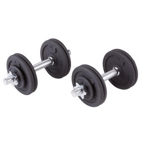 Decathlon Domyos 50 kg Kas Geliştirme Halter Ve Dambıl Seti