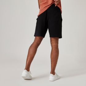 Decathlon Domyos 500 Essentials Siyah Fitness Erkek Şort