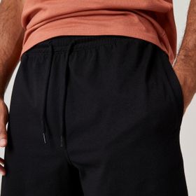 Decathlon Domyos 500 Fitness Hafif Antrenman Siyah Regular Spor Erkek Şortu