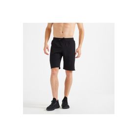 Decathlon Domyos 500 Fitness Kardiyo Erkek Siyah Spor Şortu