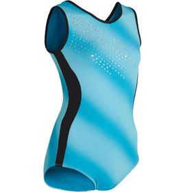 Decathlon Domyos 500 Yeşil Çocuk Jimnastik Mayosu