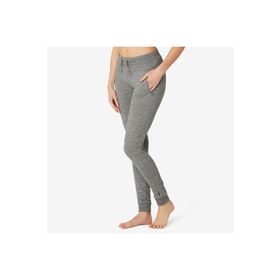 Decathlon Domyos 520 Slim Fitness Hafif Antrenman Kadın Gri Eşofman Altı