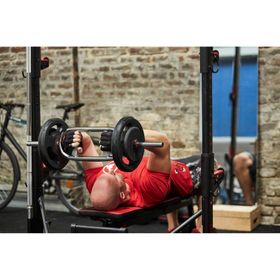 Decathlon Domyos 86 cm 28 mm Triseps Kas Geliştirme Halteri