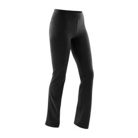 Decathlon Domyos Fit+ 500 Regular Fitness Hafif Antrenman Pilates Siyah Kadın Spor Tayt