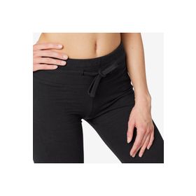 Decathlon Domyos Fit+ 500 Regular Fitness Hafif Antrenman Pilates Siyah Kadın Spor Tayt