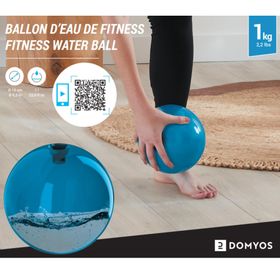 Decathlon Domyos Fitness Hafif Antrenman 1 kg Sağlık Su Topu