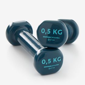 Decathlon Domyos Fitness Lacivert 2x0,5 kg Dambıl