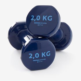 Decathlon Domyos Fitness Lacivert 2x2 kg Dambıl