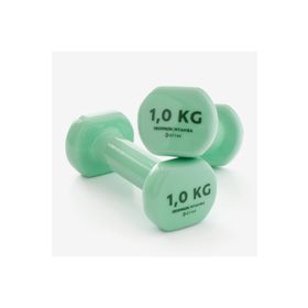 Decathlon Domyos Fitness Yeşil 2x1 kg Dambıl