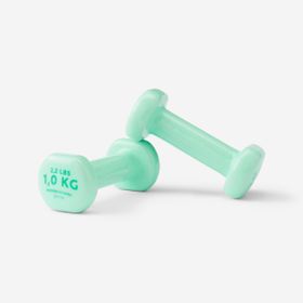 Decathlon Domyos Fitness Yeşil 2x1 kg Dambıl