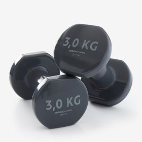 Decathlon Domyos Gri 2x3 kg Dambıl