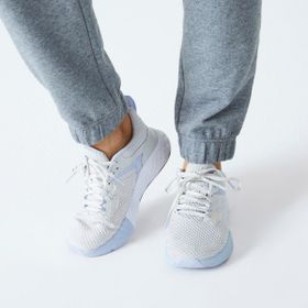 Decathlon Domyos Kadın Gri Regular 500 Fitness Hafif Antrenman Eşofman Altı
