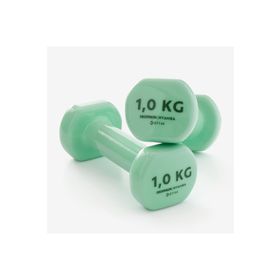 Decathlon Domyos PVC 2x1 kg Yeşil Dambıl