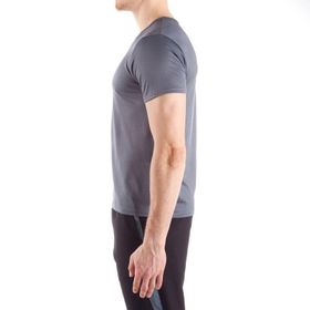Decathlon Domyos Siyah Erkek Fitness Tişörtü