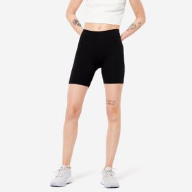 Decathlon Domyos Ultra Siyah Kadın Bisiklet Şortu