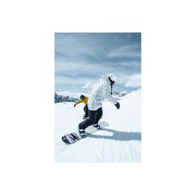Decathlon Dreamscape SNB 100 Beyaz Kadın Snowboard Montu