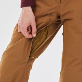 Decathlon Dreamscape SNB 500 Taba Kadın Snowboard Pantolonu