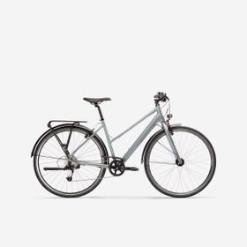 Decathlon Elops Ld 500 28" Jant Gri Portbagajlı Ledli Tur Şehir Bisikleti