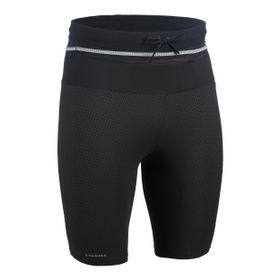 Decathlon Evadict Emboss Siyah Bronz Erkek Arazi Koşusu Taytı