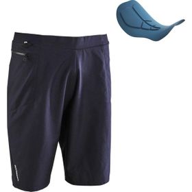 Decathlon Expl 100 Rockrider Siyah Erkek Dağ Bisikleti Şortu