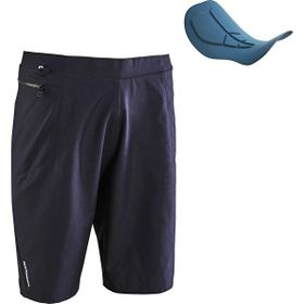 Decathlon Expl 100 Rockrider Siyah Erkek Dağ Bisikleti Şortu