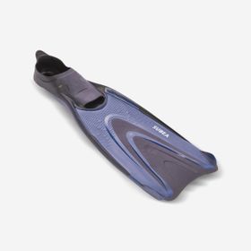 Decathlon FF500 Soft Siyah / Mavi Dalış Paleti