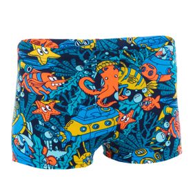 Decathlon Fitib Nabaiji Çok Renkli Açık Mavi Çocuk Boxer Mayo