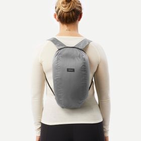 Decathlon Forclaz 10 lt Gri Travel Katlanabilir Outdoor Sırt Çantası