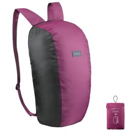 Decathlon Forclaz 10 lt Mor Travel Katlanabilir Outdoor Sırt Çantası