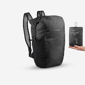 Decathlon Forclaz Az Yer Kaplayan 20 lt Siyah Travel Sırt Çantası