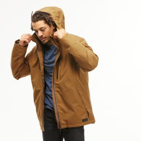 Decathlon Forclaz MH500 Bej -10 Derece Su Geçirmez Erkek Outdoor Kışlık Mont