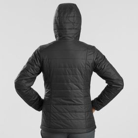 Decathlon Forclaz MT100 Siyah 5°C Kadın Outdoor Trekking Şişme Mont