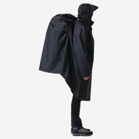 Decathlon Forclaz MT500 60L Siyah Outdoor Panço Yağmurluk
