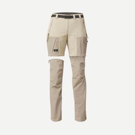 Decathlon Forclaz MT500 Bej Kadın Outdoor Trekking Modüler Pantolon