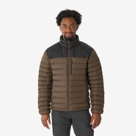 Decathlon Forclaz MT500 Erkek Outdoor Kuş Tüyü Kahverengi Trekking Şişme Mont