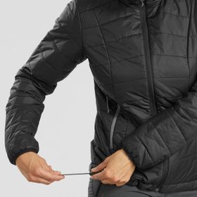 Decathlon Forclaz Siyah Mt100 Erkek Outdoor Trekking Şişme Montu