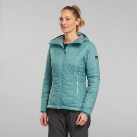 Decathlon Forclaz Siyah Mt100 Erkek Outdoor Trekking Şişme Montu