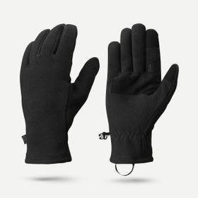 Decathlon Forclaz Siyah MT500 Yetişkin Outdoor Trekking Dokunmatik Eldiveni