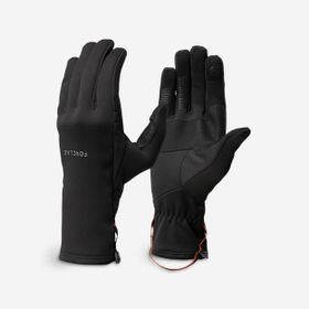 Decathlon Forclaz Siyah MT500 Yetişkin Outdoor Trekking Dokunmatik Eldiveni