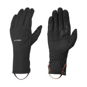 Decathlon Forclaz Siyah MT500 Yetişkin Outdoor Trekking Dokunmatik Eldiveni