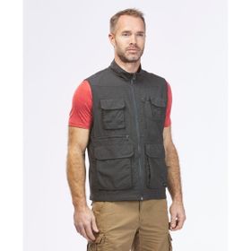 Decathlon Forclaz Travel 100 Gri Erkek Yelek
