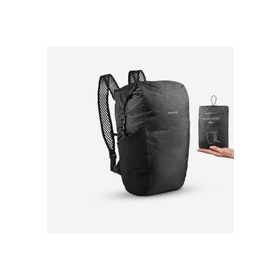Decathlon Forclaz Travel 20 lt Siyah Katlanabilir Outdoor Sırt Çantası