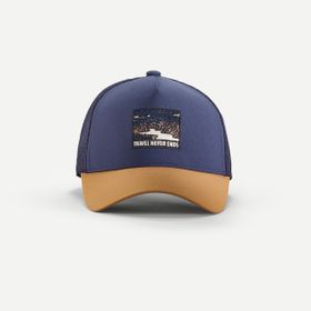 Decathlon Forclaz Travel 500 Trucker Koyu Mavi Unisex Şapka
