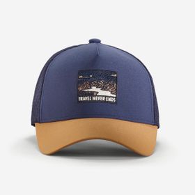 Decathlon Forclaz Travel 500 Trucker Koyu Mavi Unisex Şapka