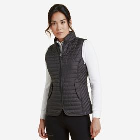 Decathlon Fouganza 100 Siyah Kadın Binici Yeleği